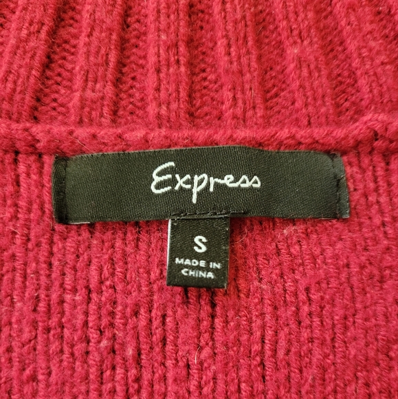 Express cable knit wool blend sweater - Picture 4 of 4